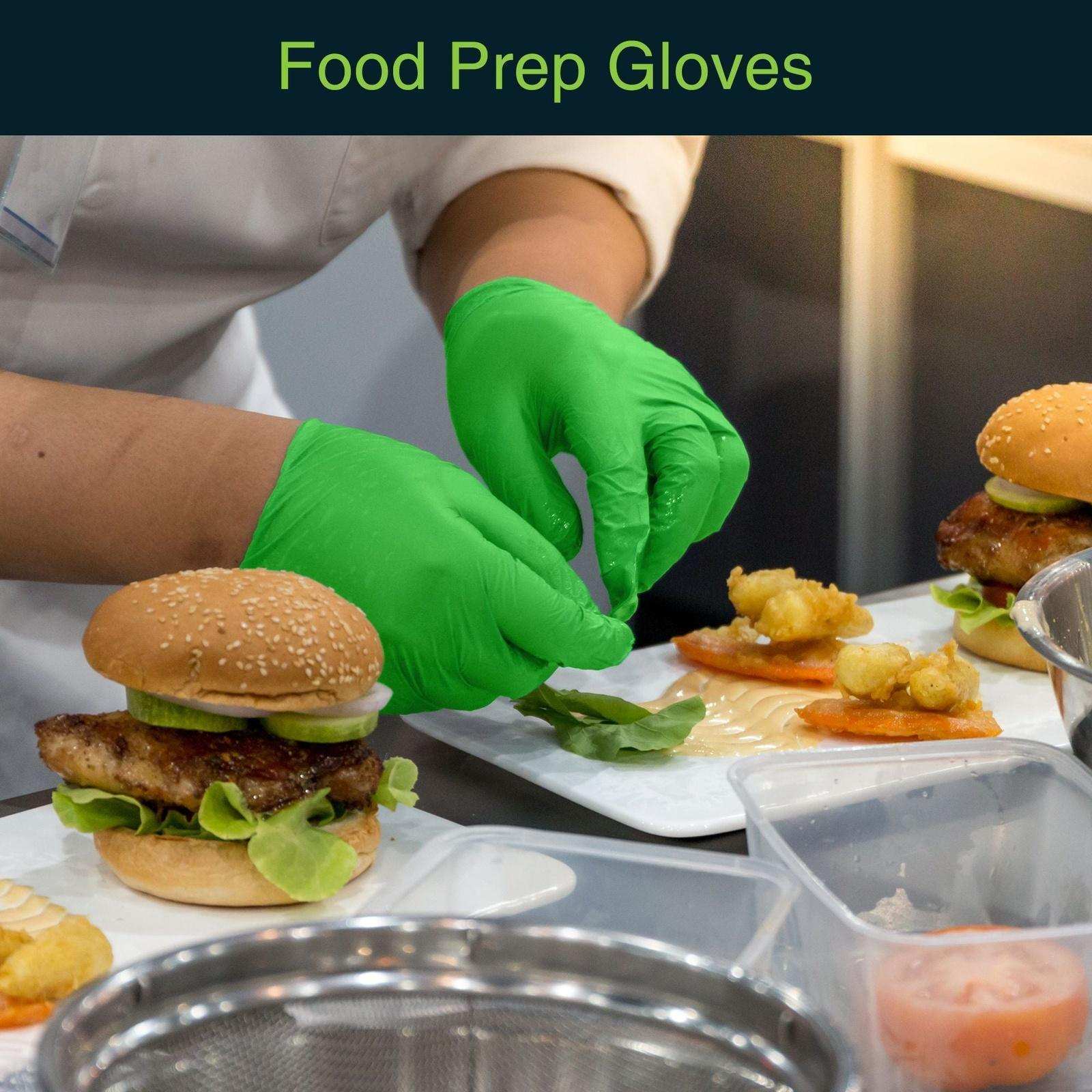 FifthPulse Green Disposable Nitrile Gloves - Shop Home Med