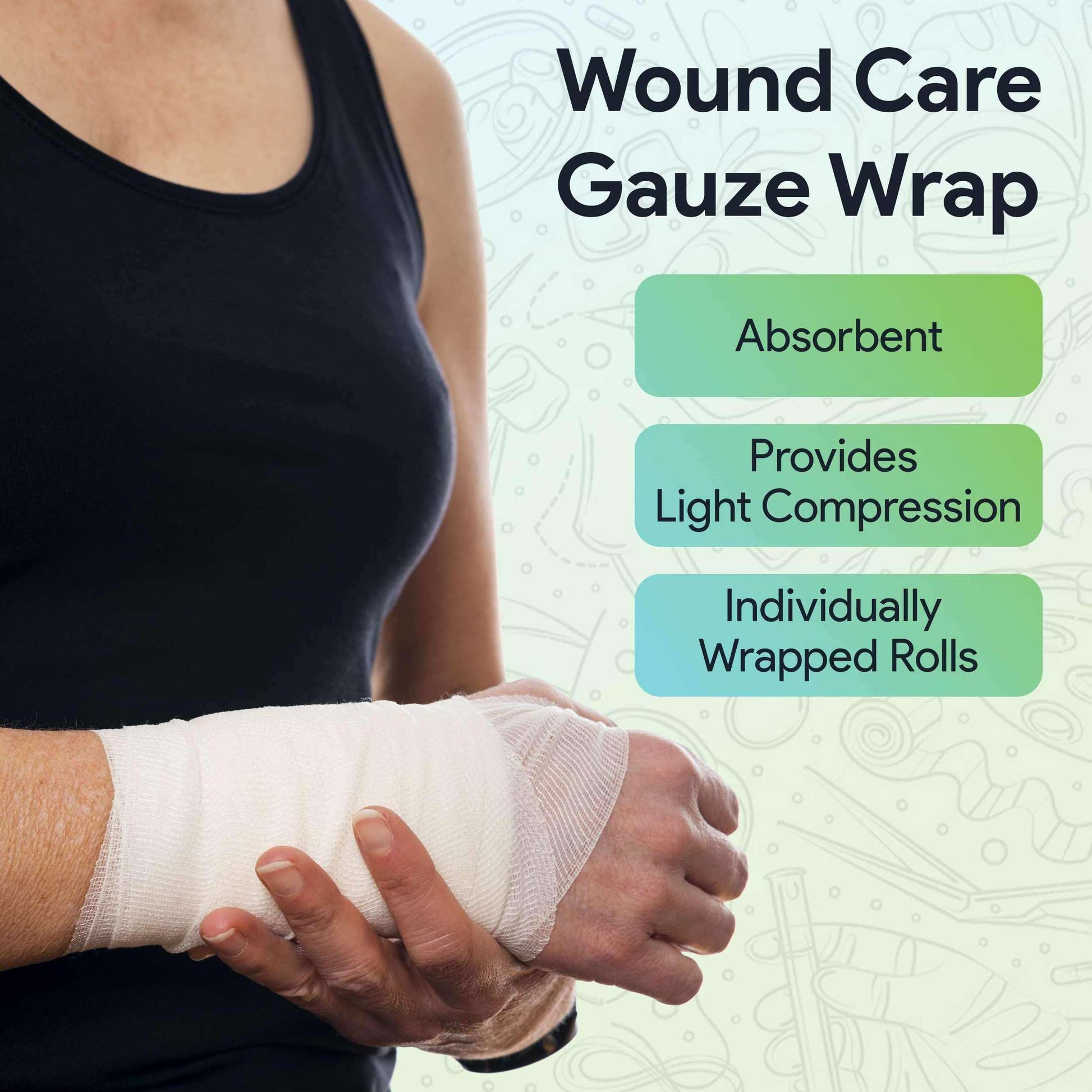 FifthPulse Premium Stretch Gauze - Shop Home Med