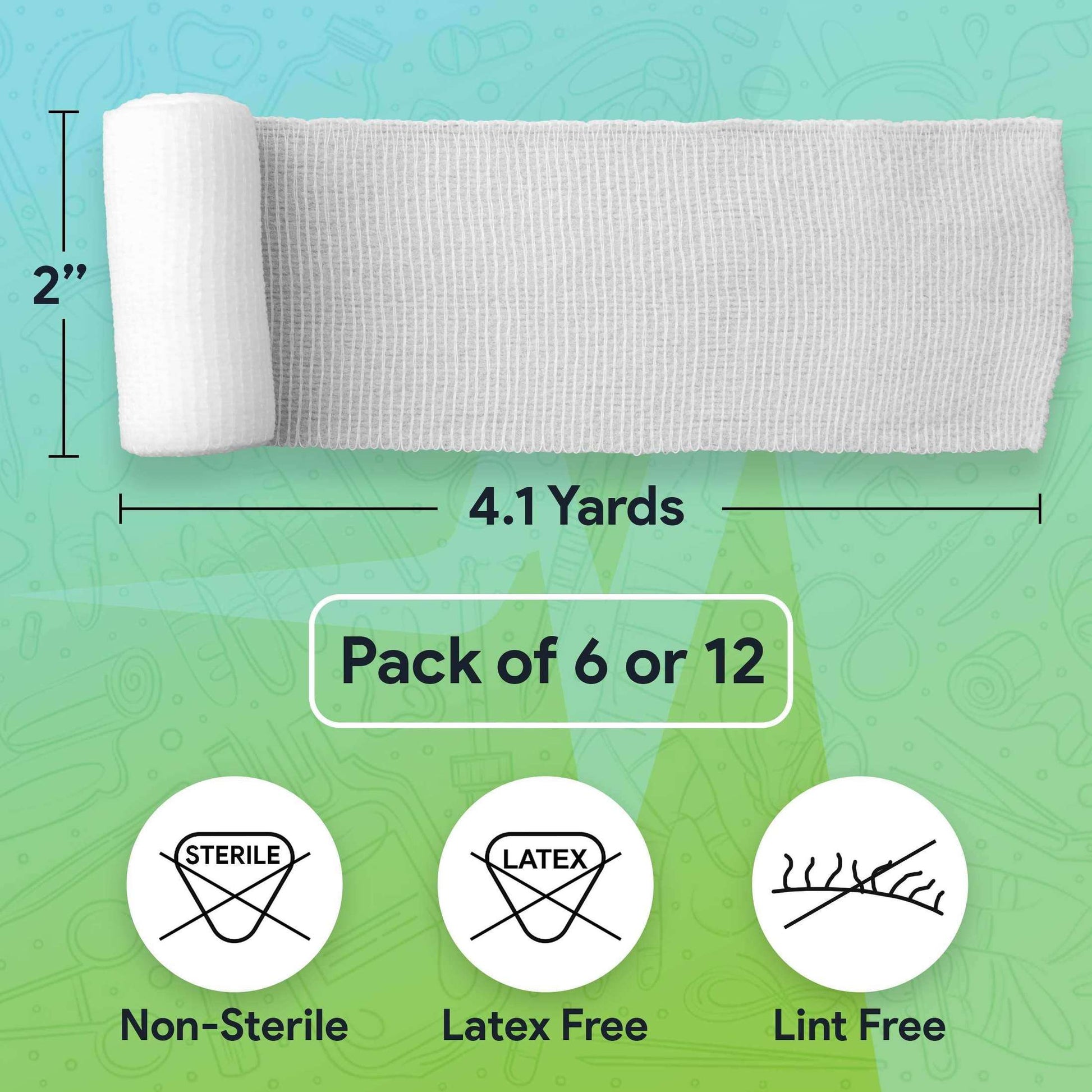 FifthPulse Premium Stretch Gauze - Shop Home Med