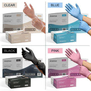FifthPulse Vinyl Exam Gloves 50 Pack - Powder Free - Shop Home Med