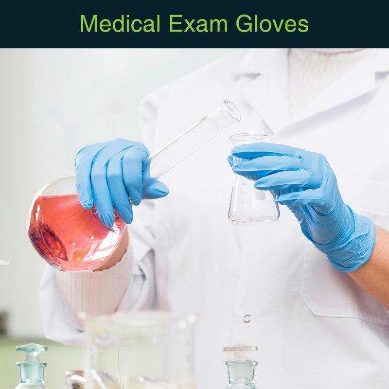 FifthPulse Vinyl Exam Gloves 50 Pack - Powder Free - Shop Home Med