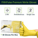 FifthPulse Yellow Disposable Nitrile Gloves - Shop Home Med