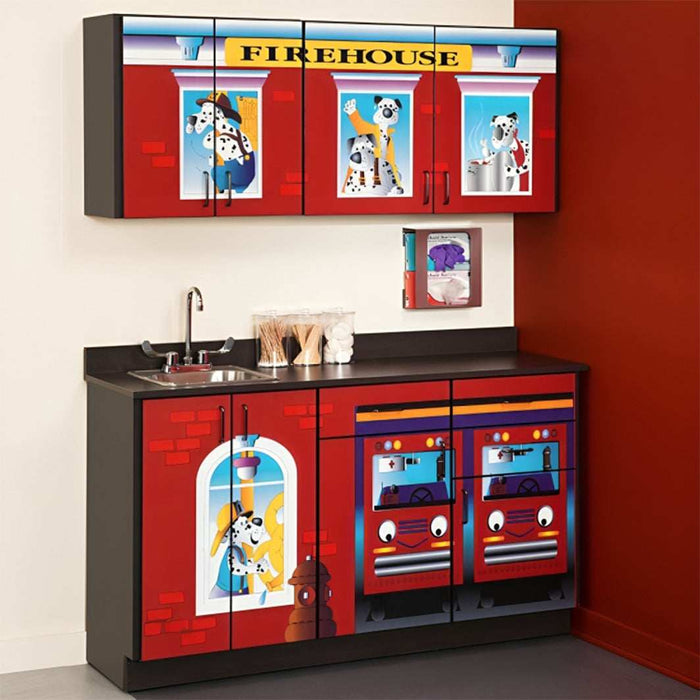 Clinton Complete Engine K-9 Exam Room Pediatric Scale Table and Cabinets