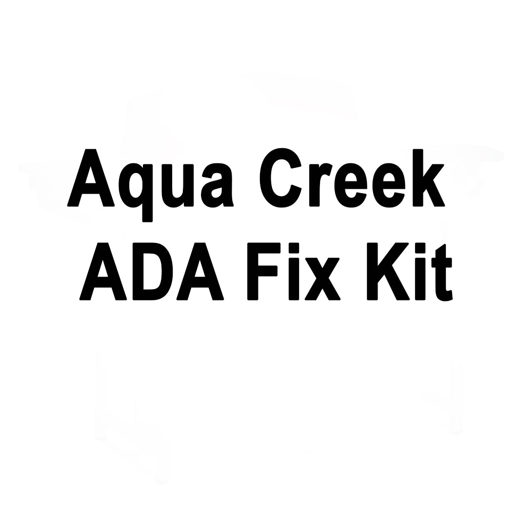 Kit de fijación ADA para elevadores Aqua Creek Scout, Revolution y Titan