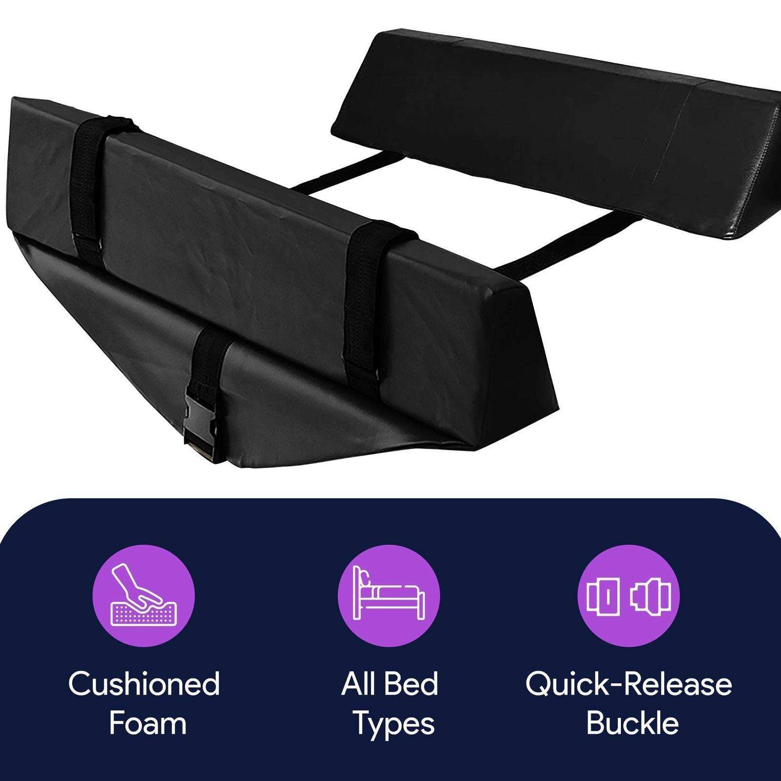 ProHeal Foam Bed Side Rails For Hospital And Home Mattress - Shop Home Med