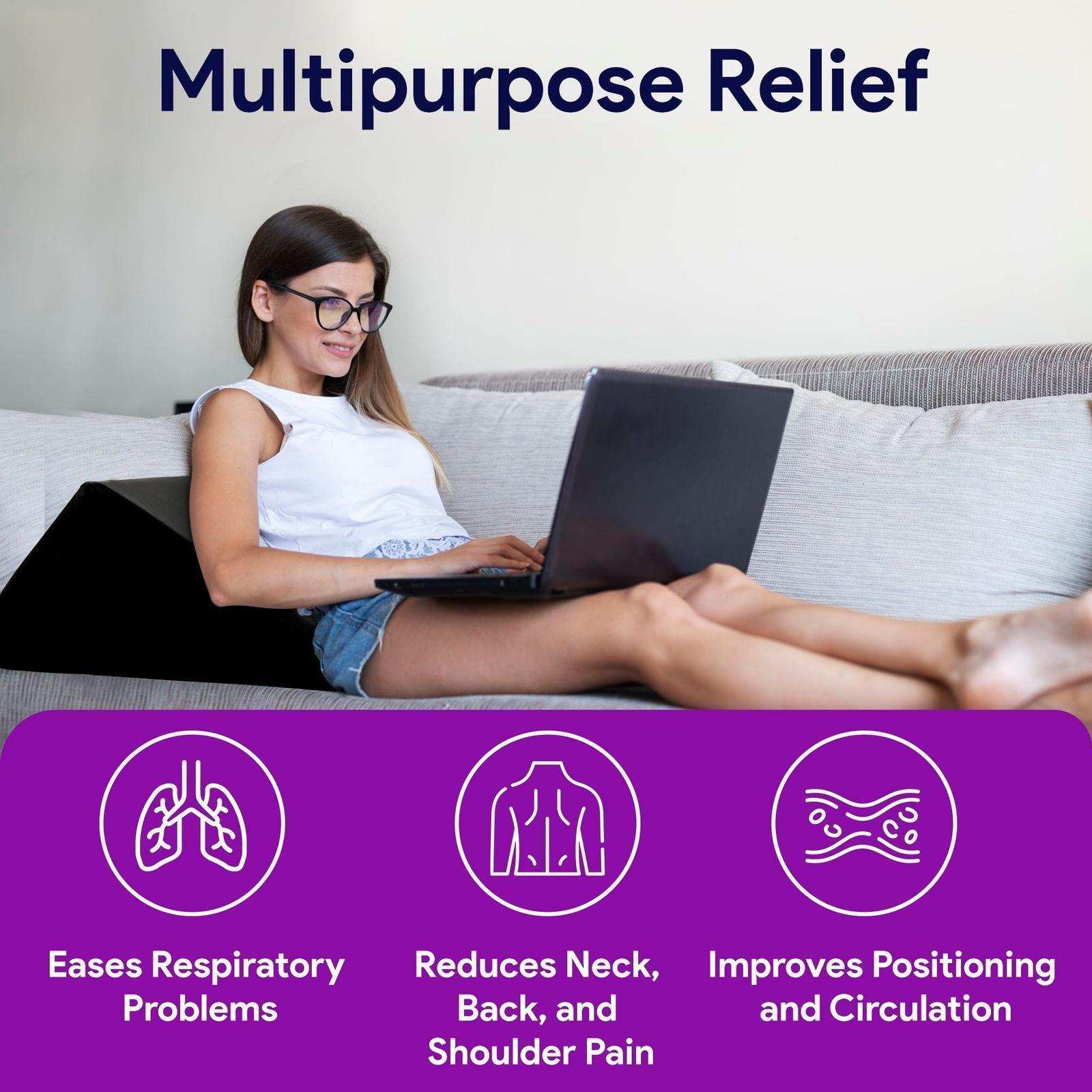 ProHeal Foam Bed Wedge Pillow - Shop Home Med