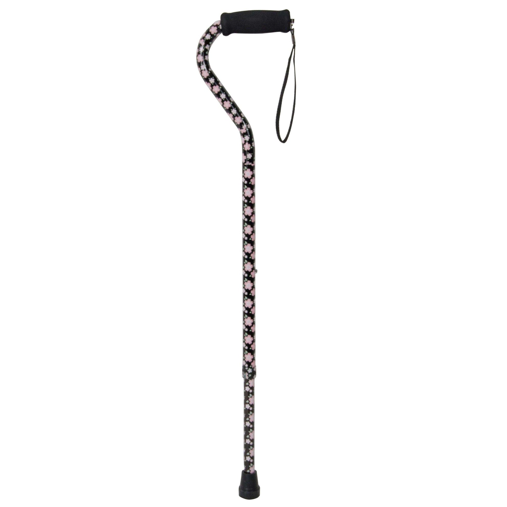 Foam Grip Offset Handle Walking Cane - Shop Home Med