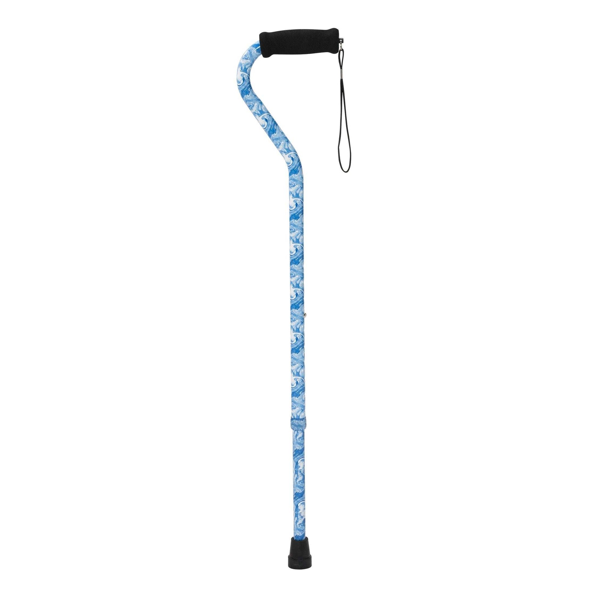 Foam Grip Offset Handle Walking Cane - Shop Home Med