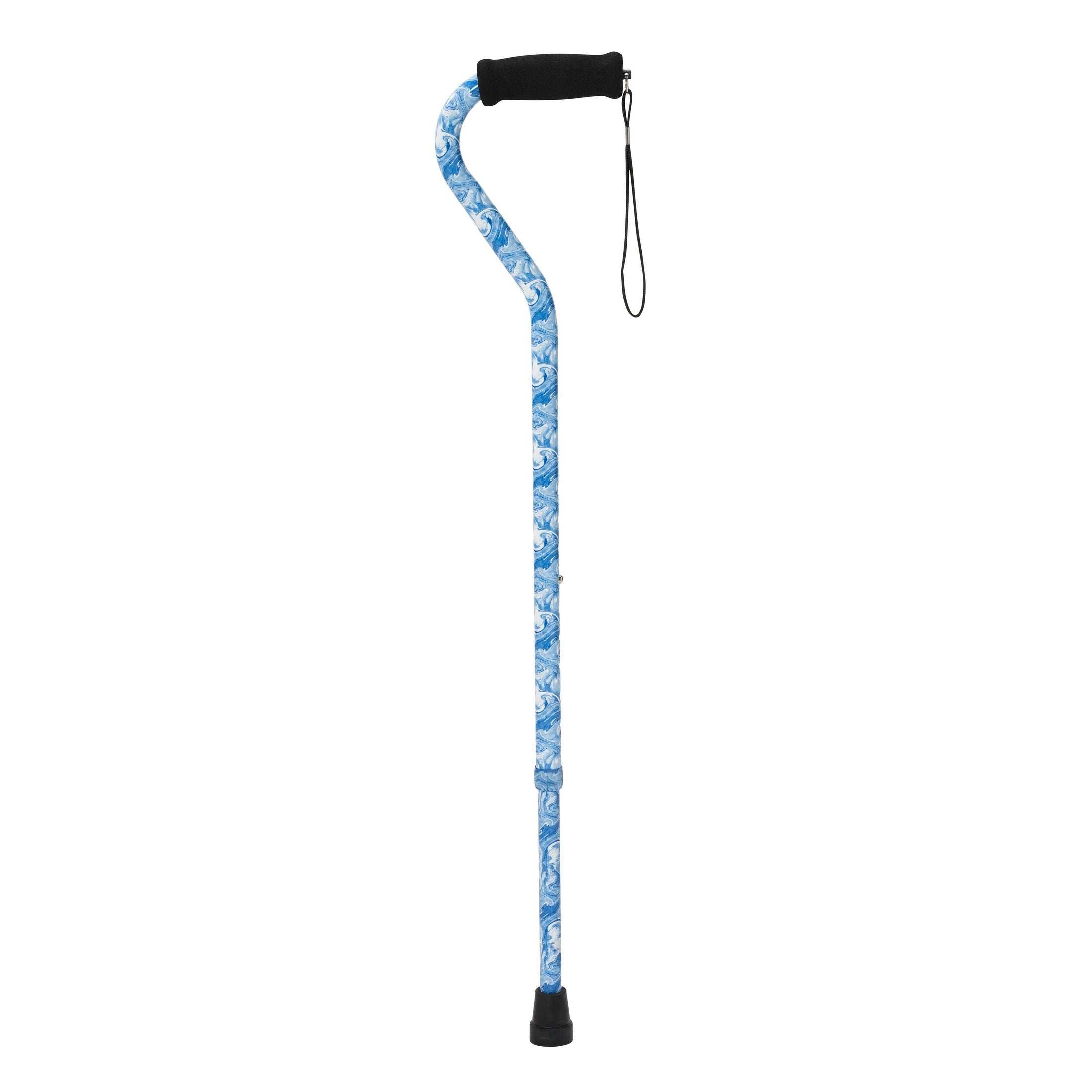 Foam Grip Offset Handle Walking Cane - Shop Home Med