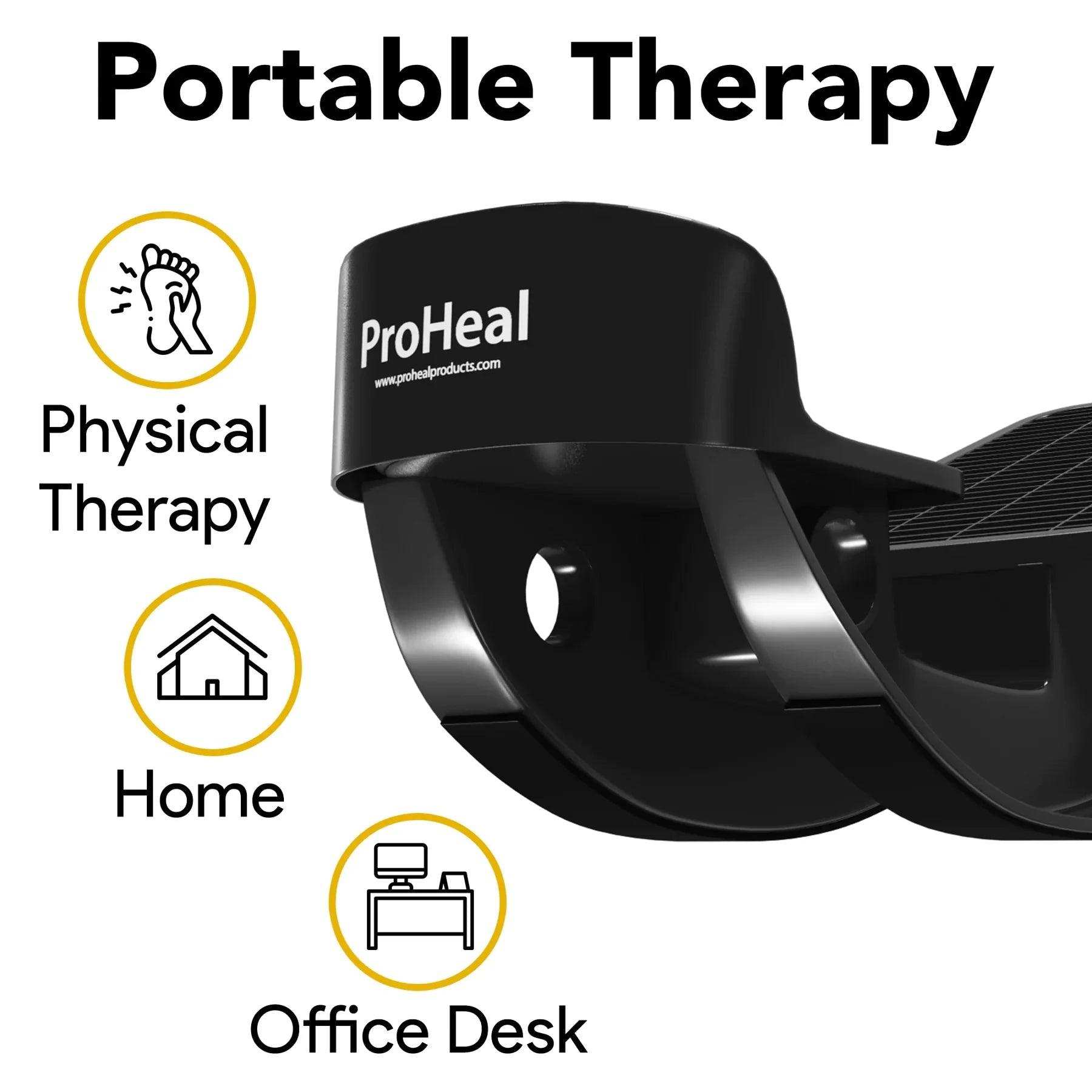 ProHeal Foot Rocker and Calf Stretcher - Bonus Spike Ball - Shop Home Med