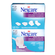 Nexcare Transpore Clear First Aid Tape - 12 Ct