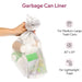 Gallon Clear Trash Bags, 10 Microns 4 Coreless Rolls - Shop Home Med