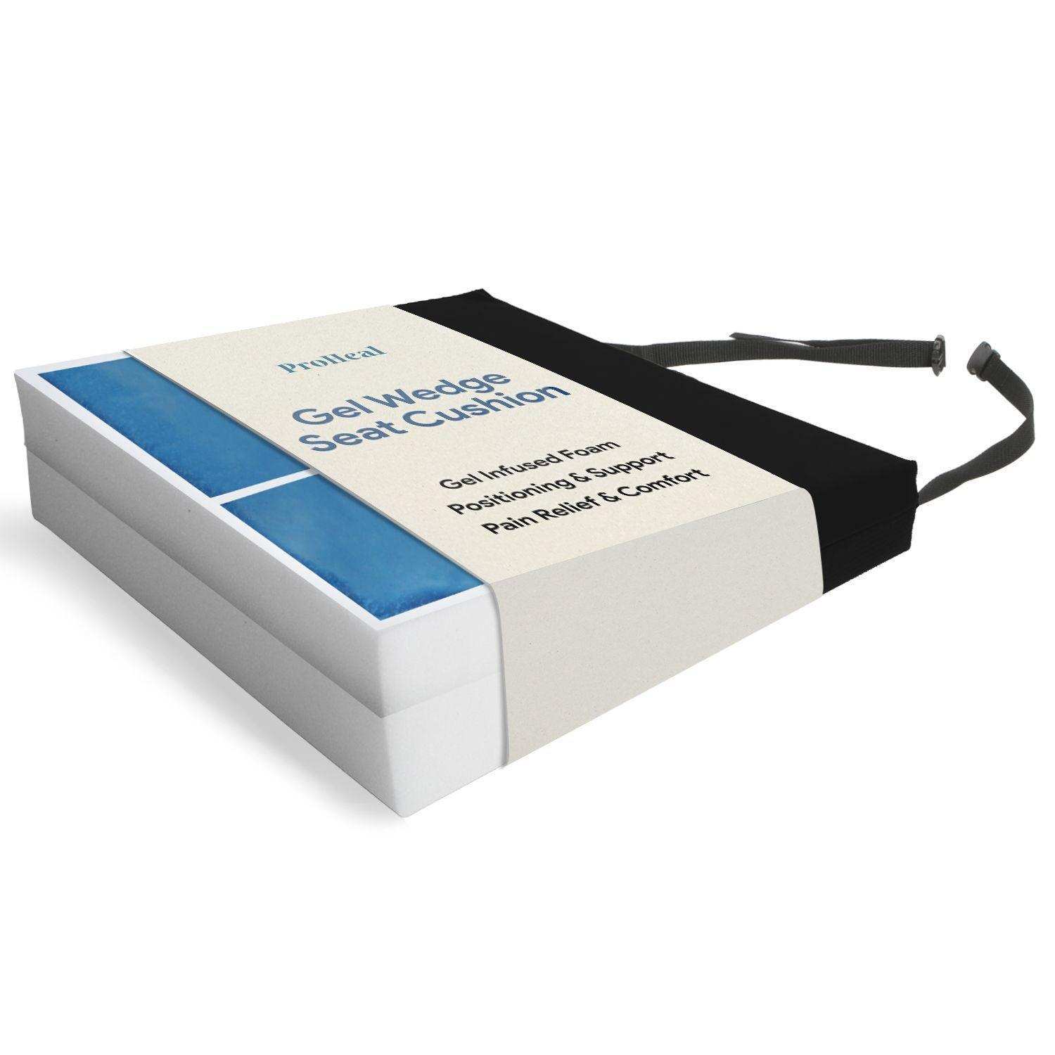 ProHeal Gel Wedge Wheelchair Seat Cushion For Posture & Pressure Relief - Shop Home Med