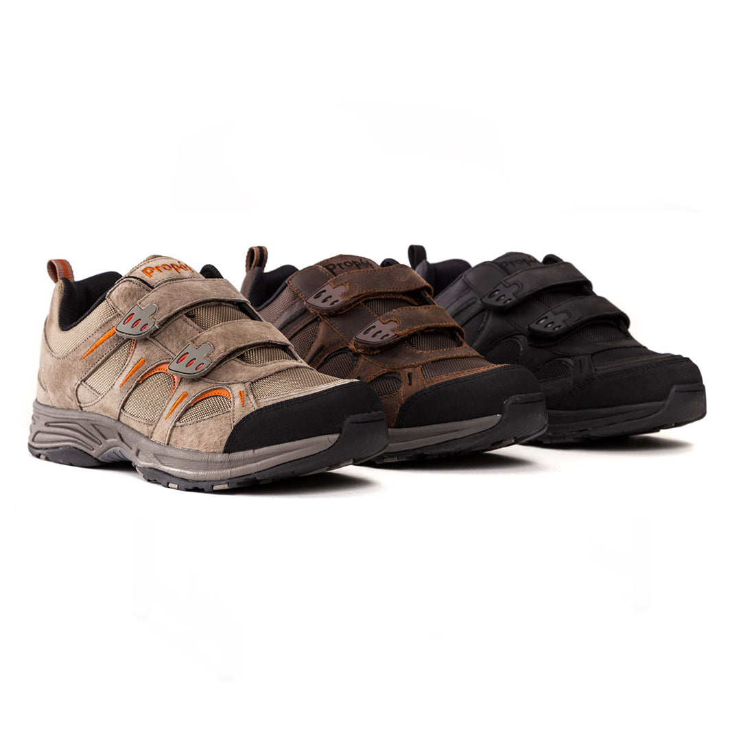 Zapatillas deportivas sin cordones Connelly Strap para hombre de Propet Footwear, aptas para diabéticos y ortopédicos