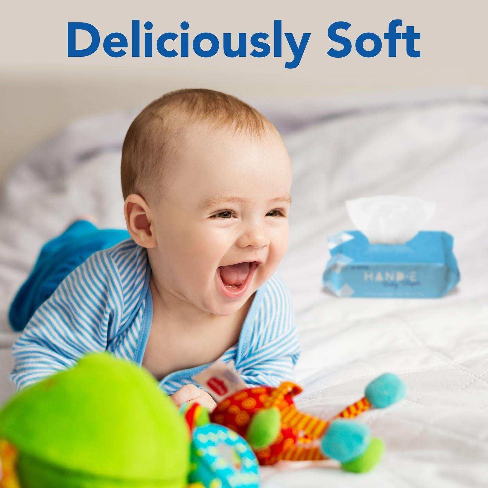 Hand-E Disposable Soft Cloth Baby Wipes - Shop Home Med