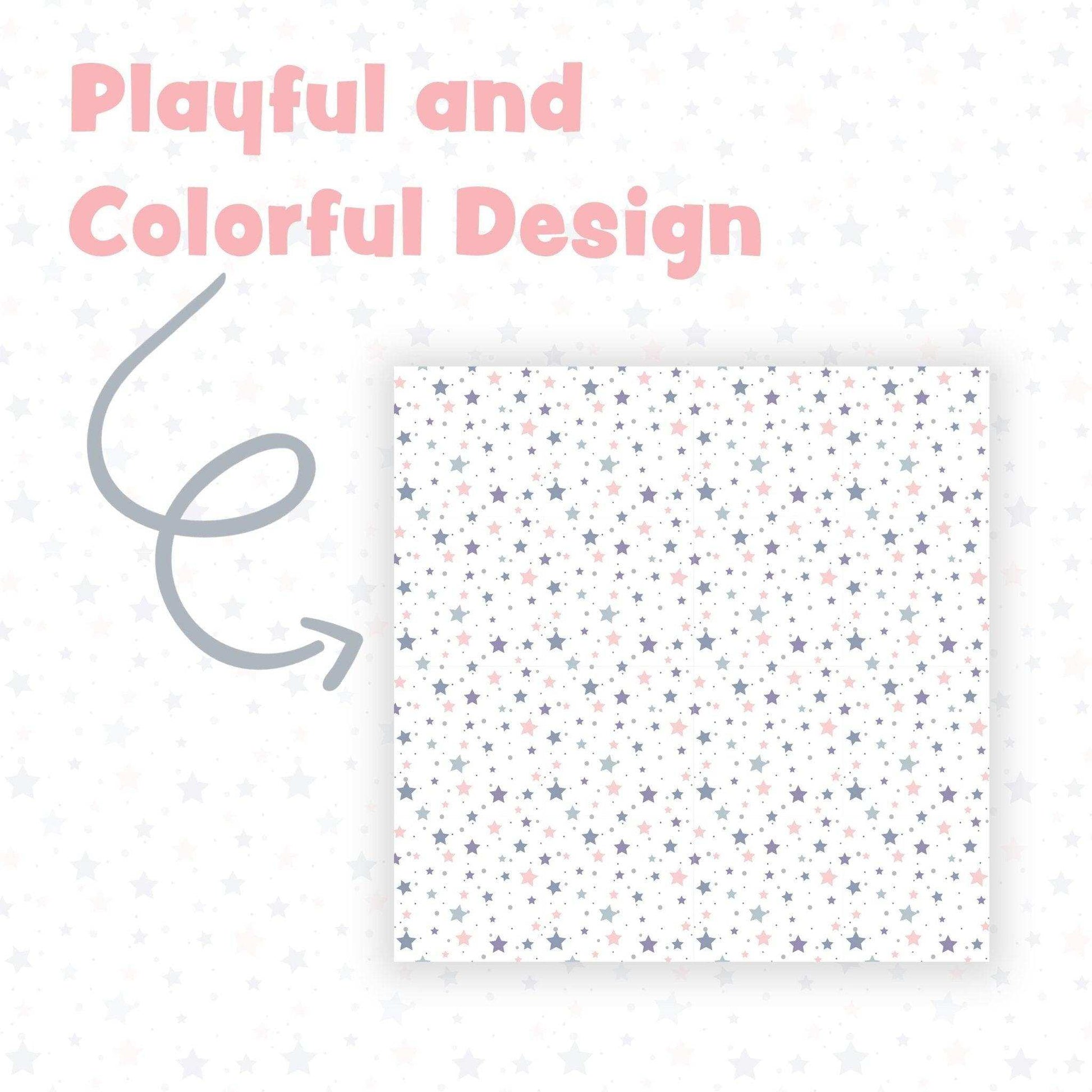 Hand-E Playful Baby Disposable Changing Pads - Stars Print - Shop Home Med