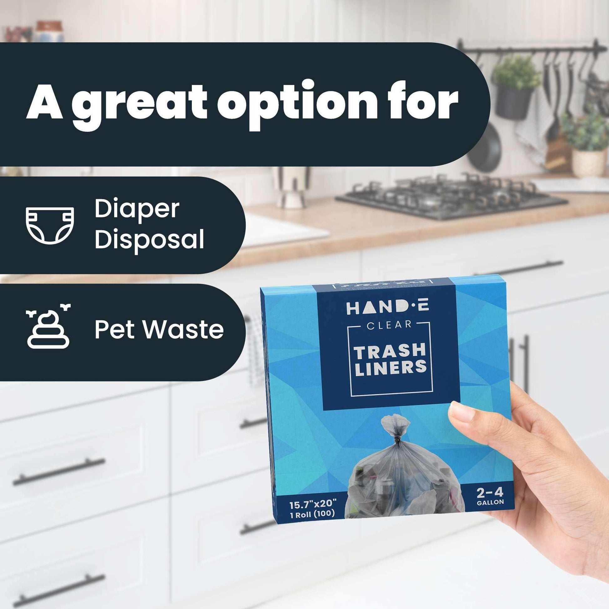 Hand-E Trash Liners - Shop Home Med