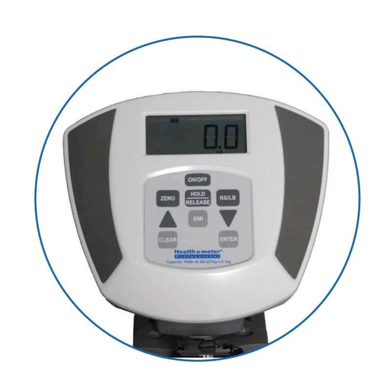 Health o Meter Heavy Duty Waist-High Digital Scale