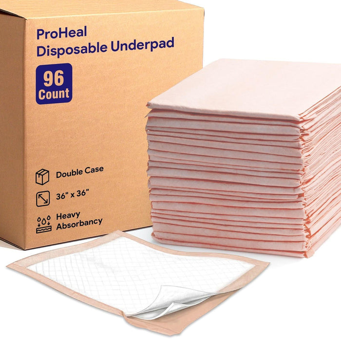 Heavy Absorbent Underpads 36" x 36" - Shop Home Med