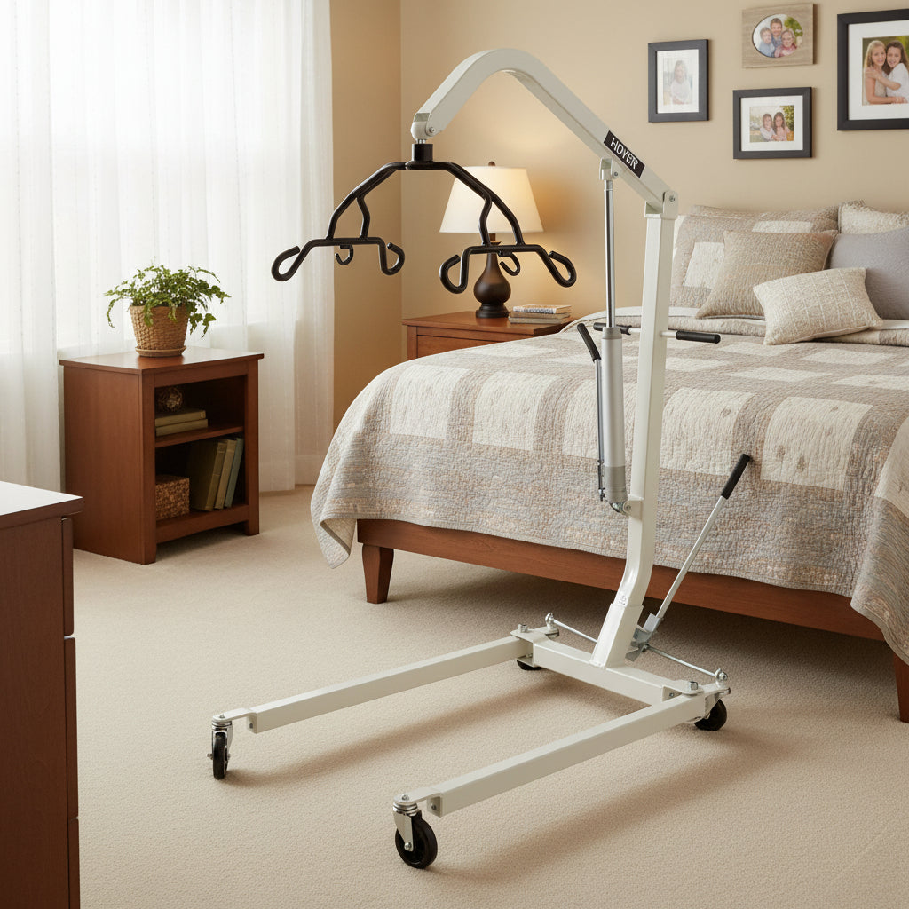 Joerns Hoyer HML400 Manual Patient Lift with Pump Handle