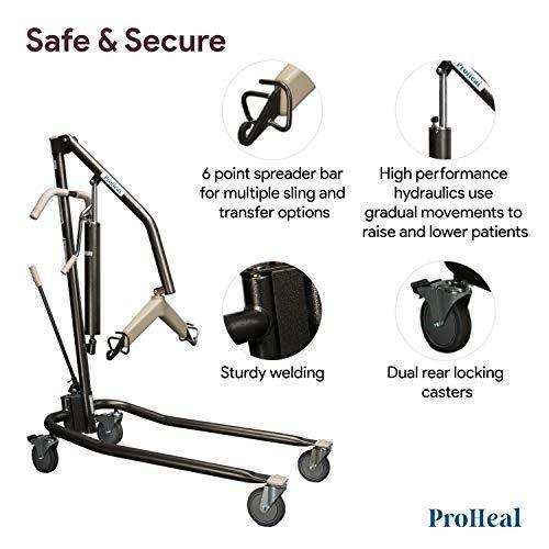 ProHeal Hydraulic Patient Lift - Shop Home Med