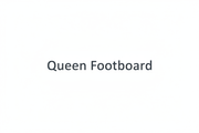 I need this text on a white baground Queen Footboard