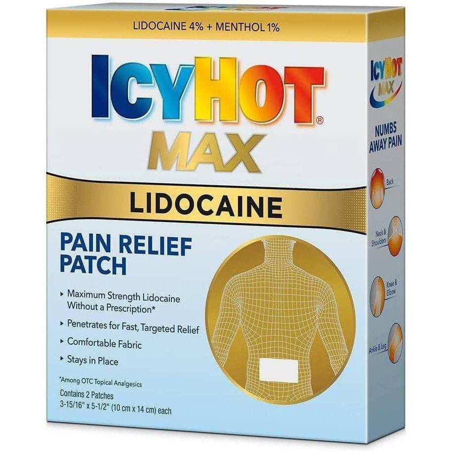 Icy Hot Lidocaine Patch Plus Menthol - Shop Home Med