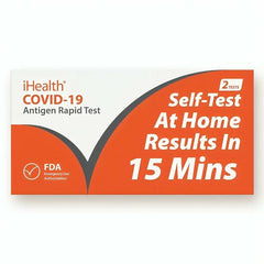 iHealth COVID-19 Antigen Rapid Test at Home Self-Test Results in 15 Mins
