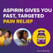 Bayer Extra Strength Back & Body Pain Reliever Aspirin with Caffeine Caplets