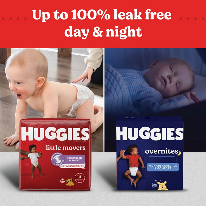 Huggies Little Movers Baby Diapers