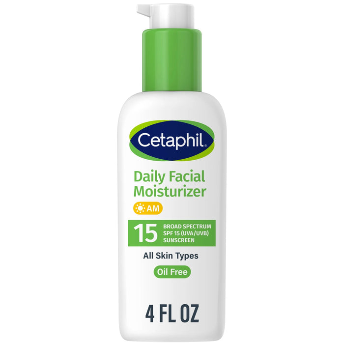 Cetaphil Daily Oil-Free Facial Moisturizer with SPF 15 Sunscreen