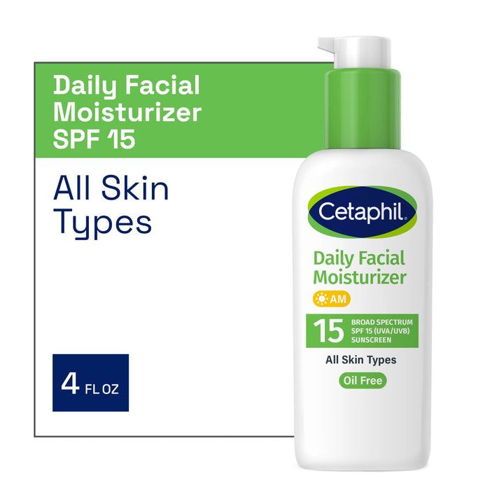 Cetaphil Daily Oil-Free Facial Moisturizer with SPF 15 Sunscreen