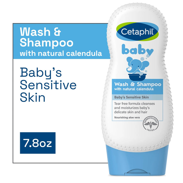 Cetaphil Baby Wash & Shampoo with Natural Calendula