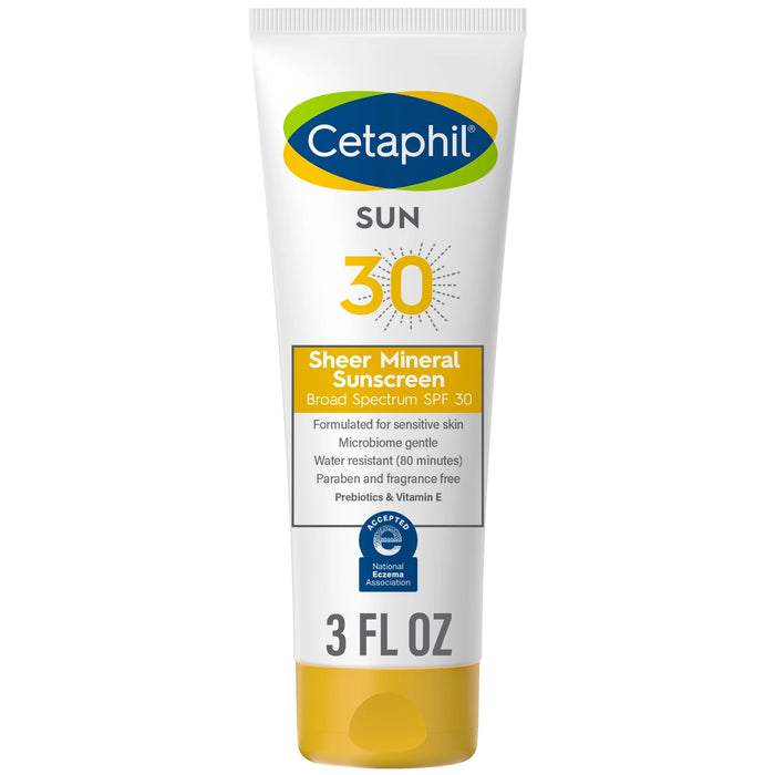 Cetaphil Sheer Mineral for Face & Body Sunscreen Lotion