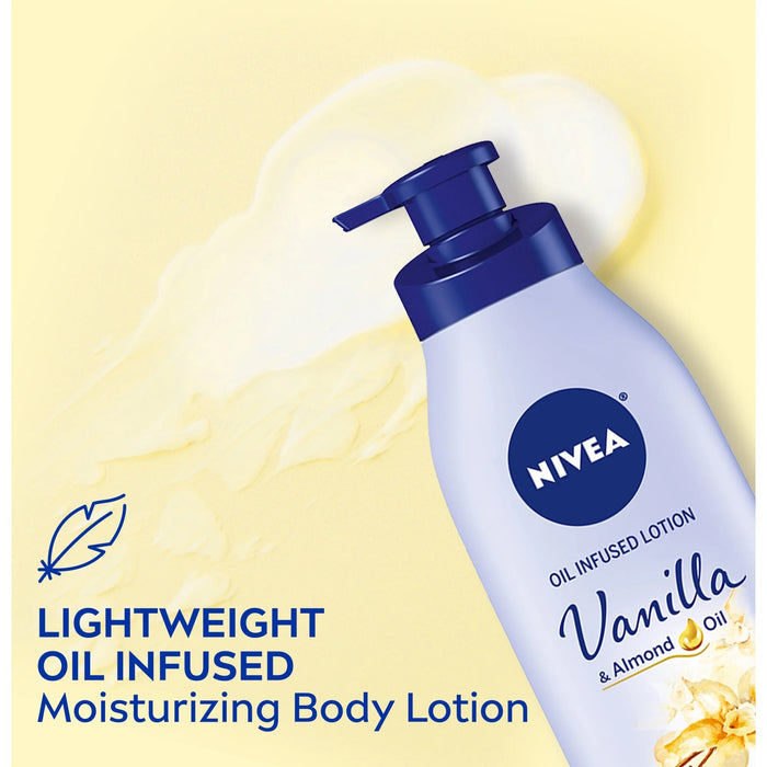 Nivea Oil Infused with Vanilla and Almond Oil Body Lotion - 16.9 oz