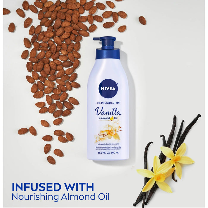 Nivea Oil Infused with Vanilla and Almond Oil Body Lotion - 16.9 oz