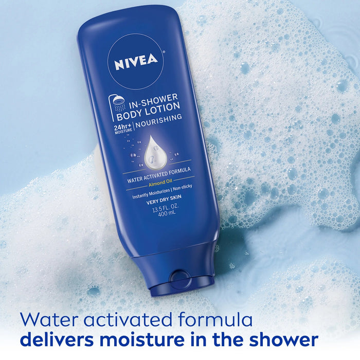 Nivea In-Shower Nourishing Body Lotion for Very Dry Skin - 13.5 oz