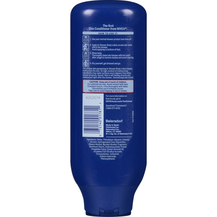 Nivea In-Shower Nourishing Body Lotion for Very Dry Skin - 13.5 oz