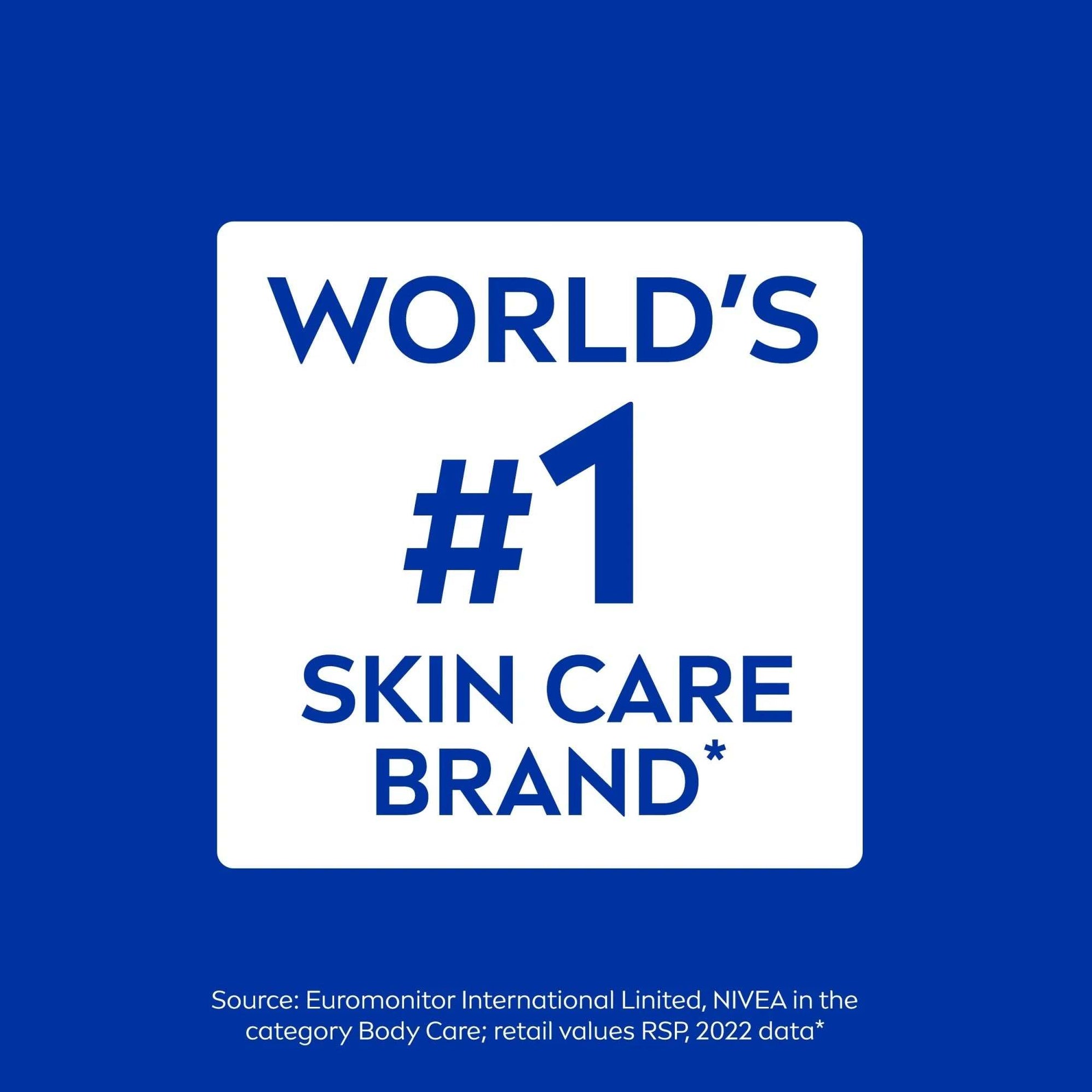 Nivea Refreshing Body Wash with Nourishing Serum Basil and White Tea