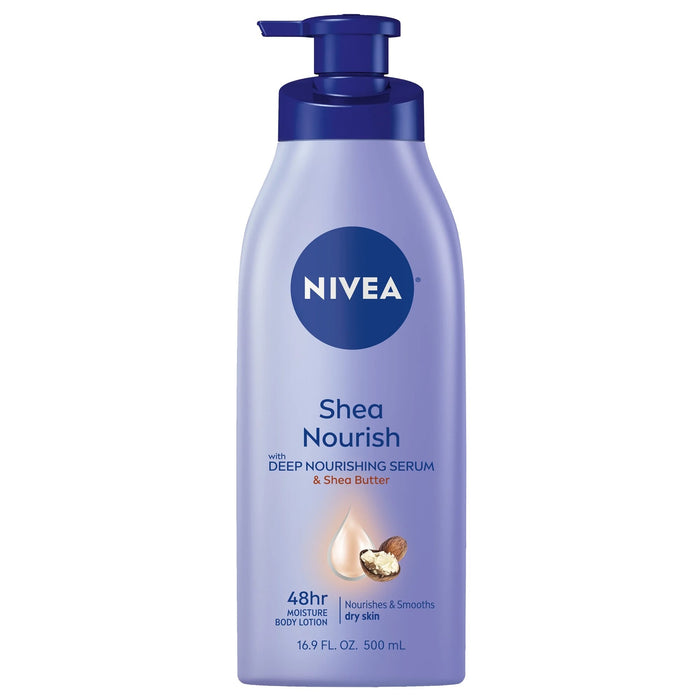 Nivea Shea Nourish 48Hr with Deep Nourishing Cream & Shea Butter Body Lotion- 16.9 oz