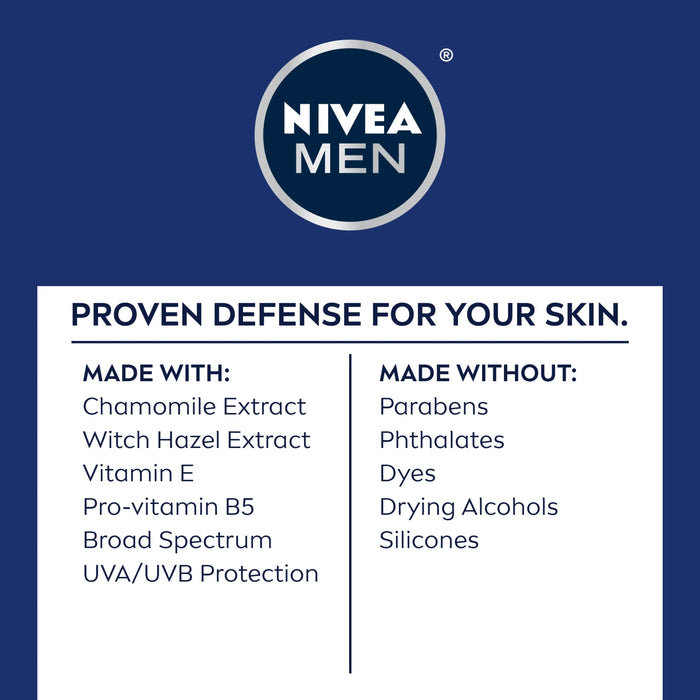 Nivea Men Sensitive Face Lotion with Vitamin E SPF 15 - 2.5 oz