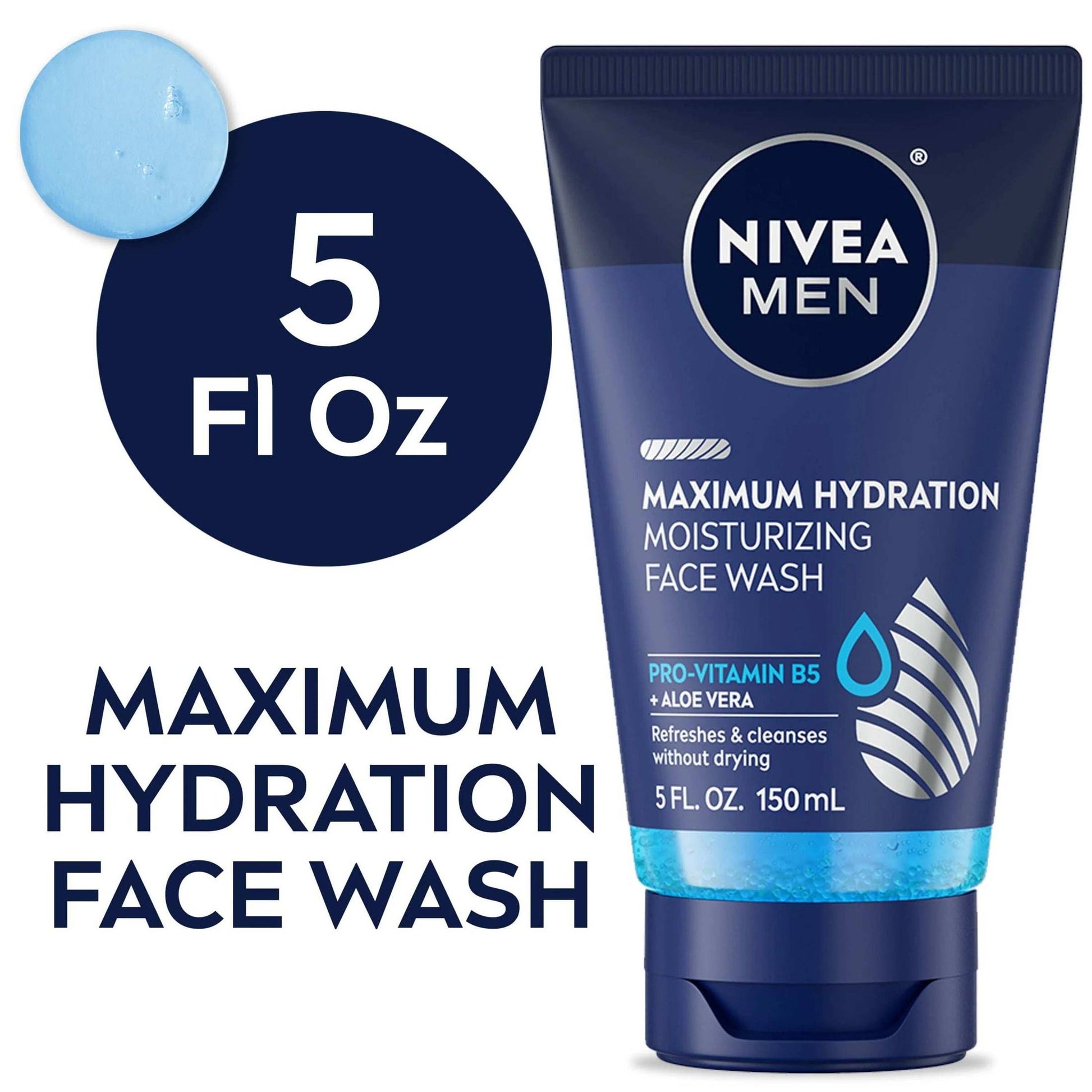 Nivea Men Maximum Hydration Moisturizing Face Wash & Face Lotion with Aloe Vera