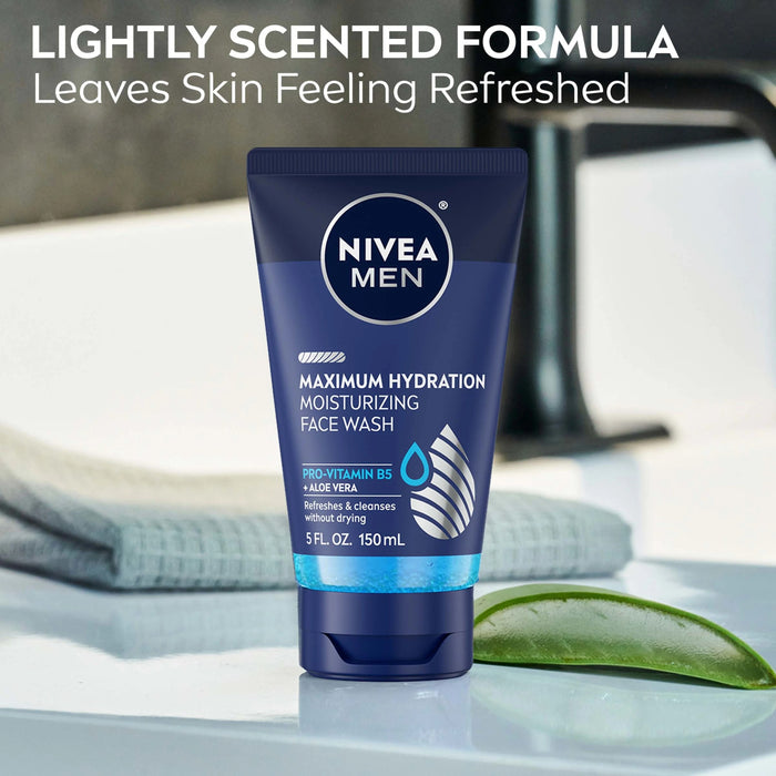 Nivea Men Maximum Hydration Moisturizing Face Wash & Face Lotion with Aloe Vera