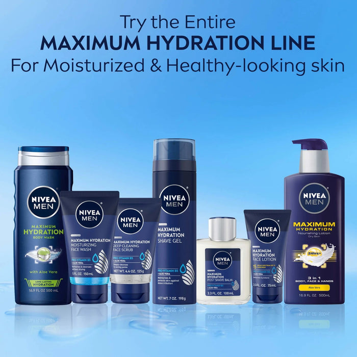 Nivea Men Maximum Hydration with Aloe Vera Shave Gel - 7 oz