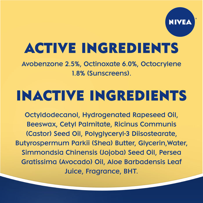 Nivea Smoothness Lip Care SPF 15 Lip Balm Stick