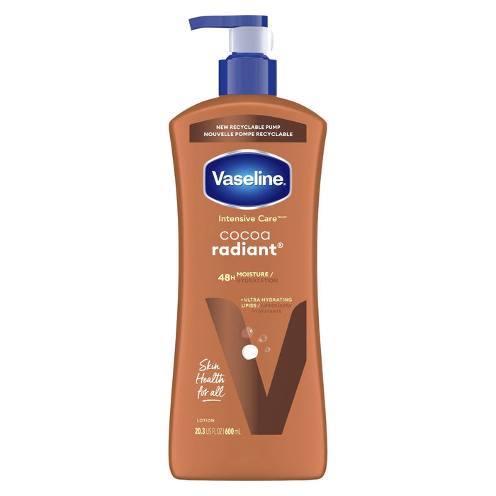 Vaseline Intensive Care Moisturizing Body Lotion Cocoa Radiant