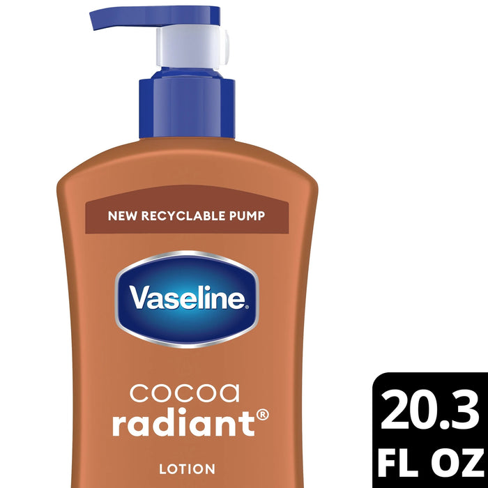 Vaseline Intensive Care Moisturizing Body Lotion Cocoa Radiant