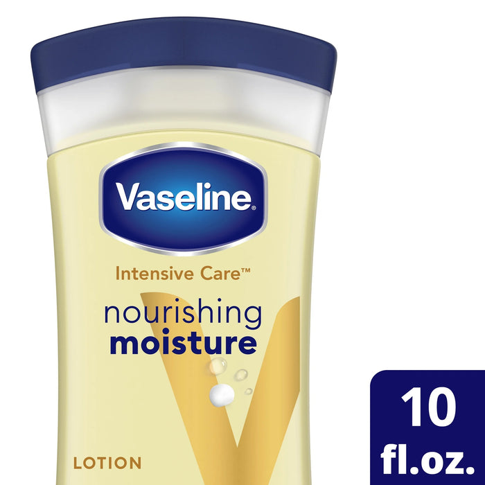 Vaseline Intensive Care Essential Healing Body Lotion Nourishing Moisture - 10 oz