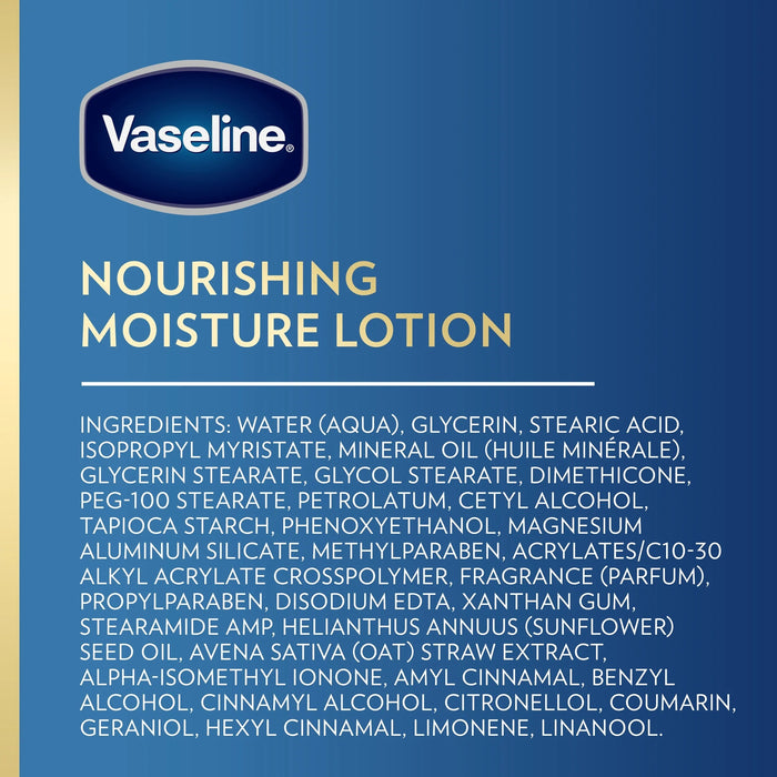 Vaseline Intensive Care Essential Healing Body Lotion Nourishing Moisture - 10 oz