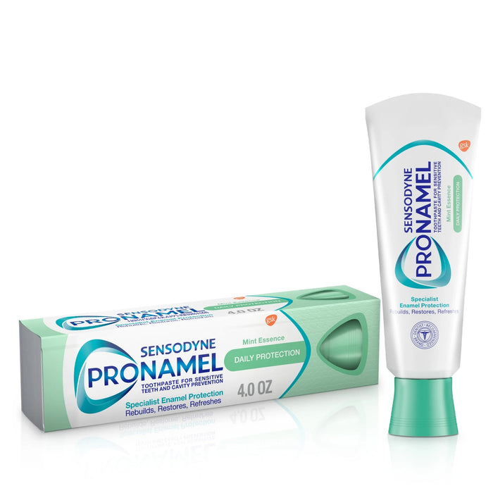 Sensodyne Pronamel Daily Protection Sensitive Teeth Toothpaste Mint Essence - 4 oz